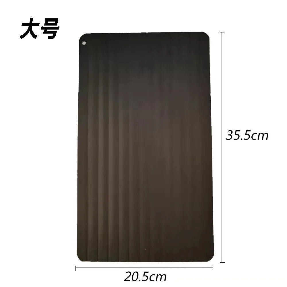 Fast Defrosting Tray Thaw  Kitchen Quick Aluminum Thaw Plate