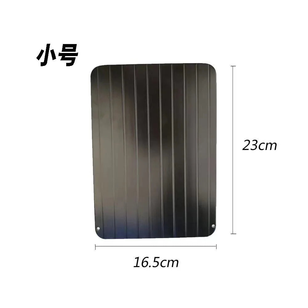 Fast Defrosting Tray Thaw  Kitchen Quick Aluminum Thaw Plate